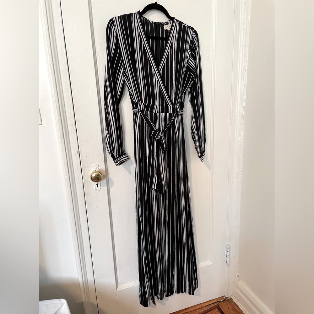 Striped romper